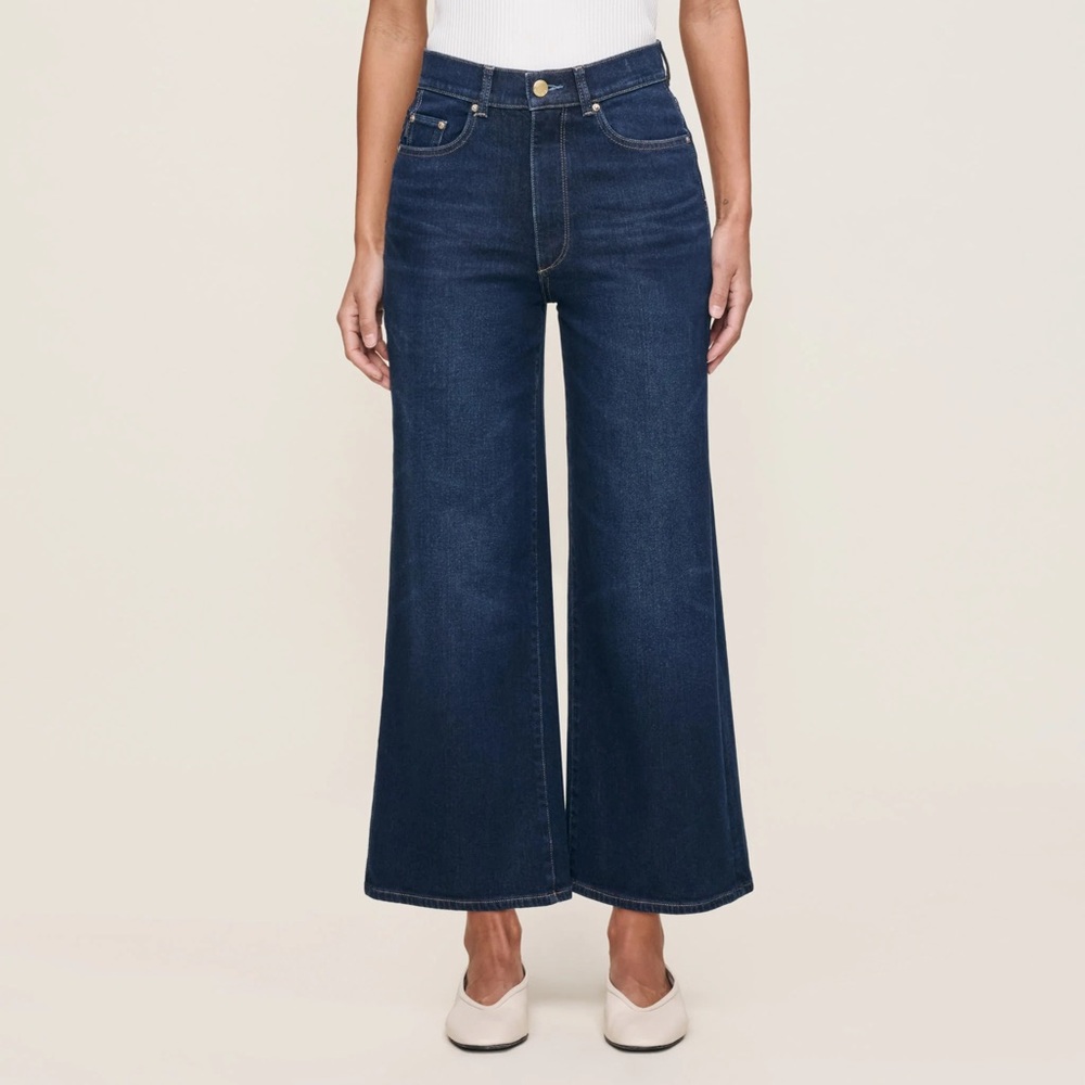 DL1961 NWOT Hepburn Wide Leg Mediterranean - 26